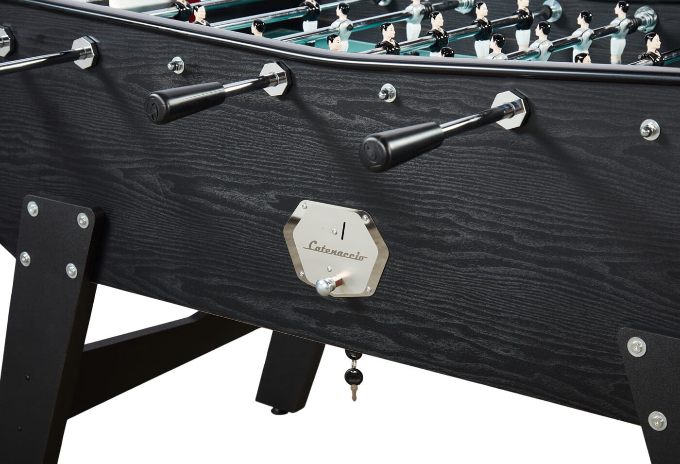 Baby foot de bar en bois Flex Noir