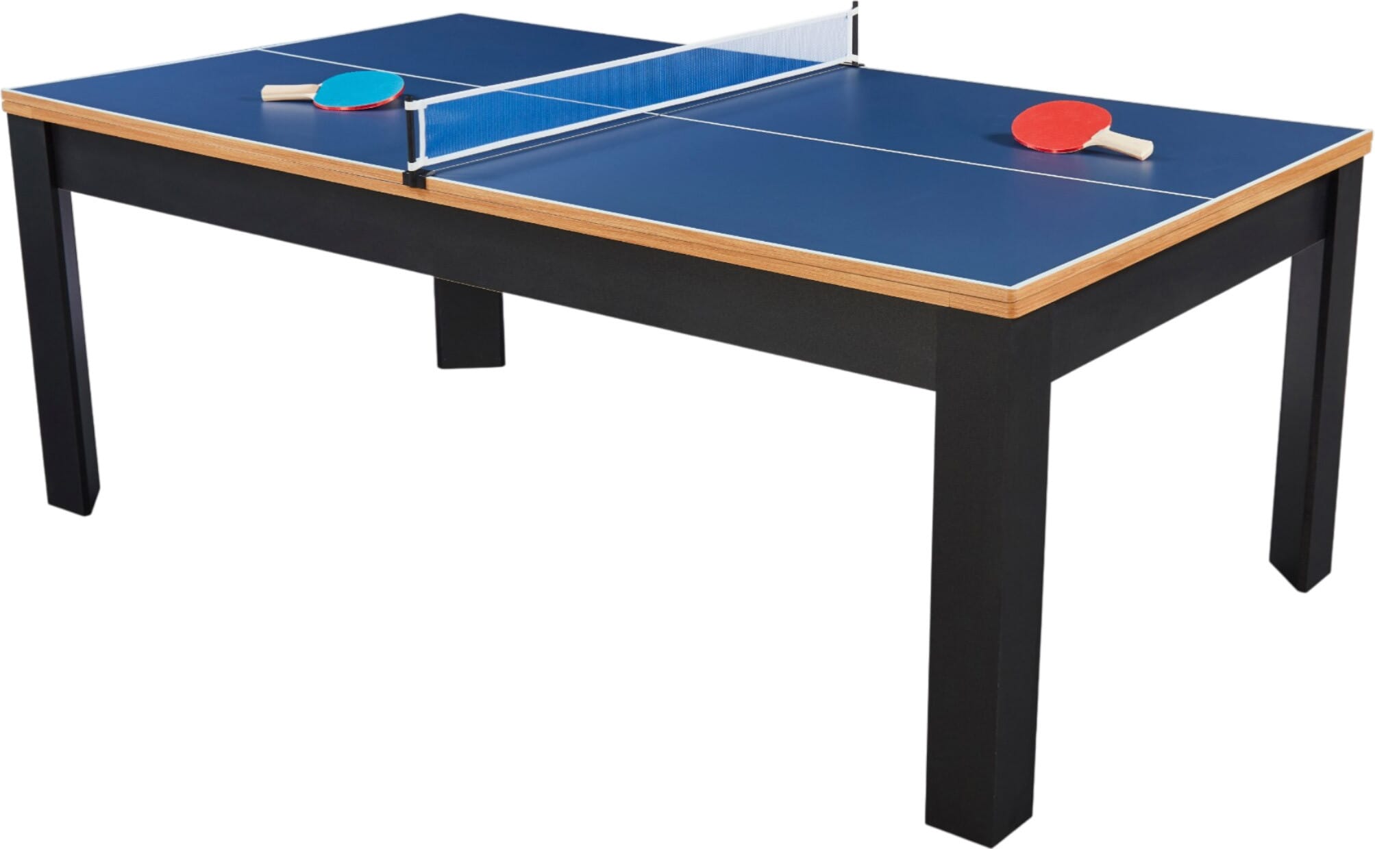 Billard Preggo convertible noir et bois tapis vert