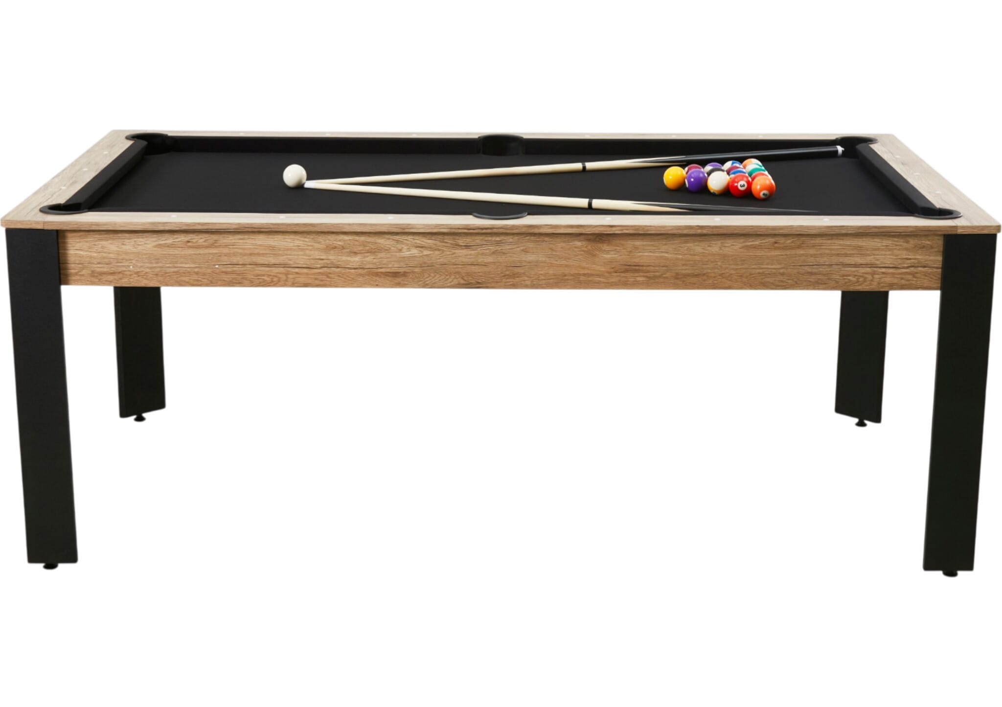 Billard preggo convertible Indus tapis noir