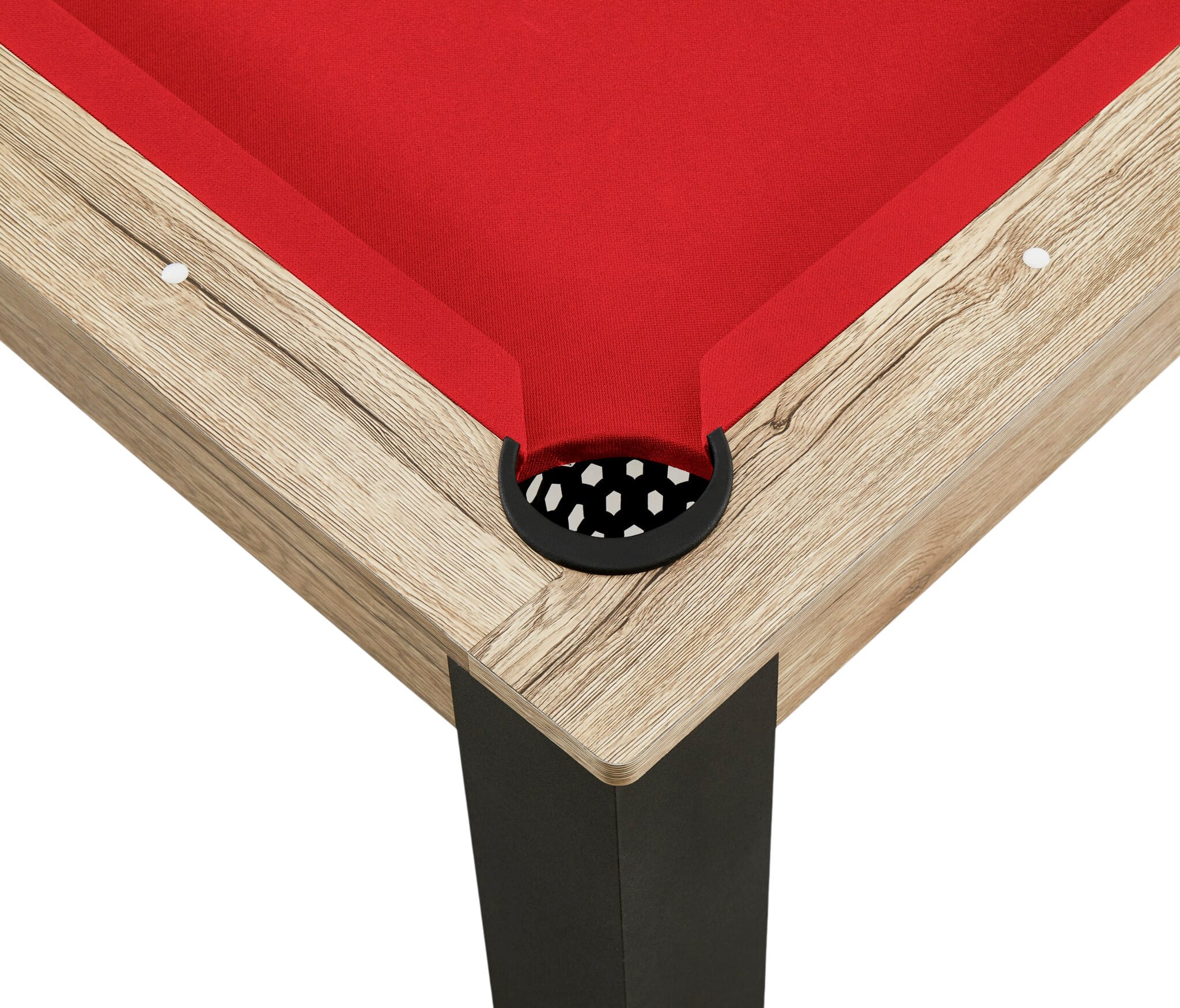 Billard preggo convertible Indus tapis rouge