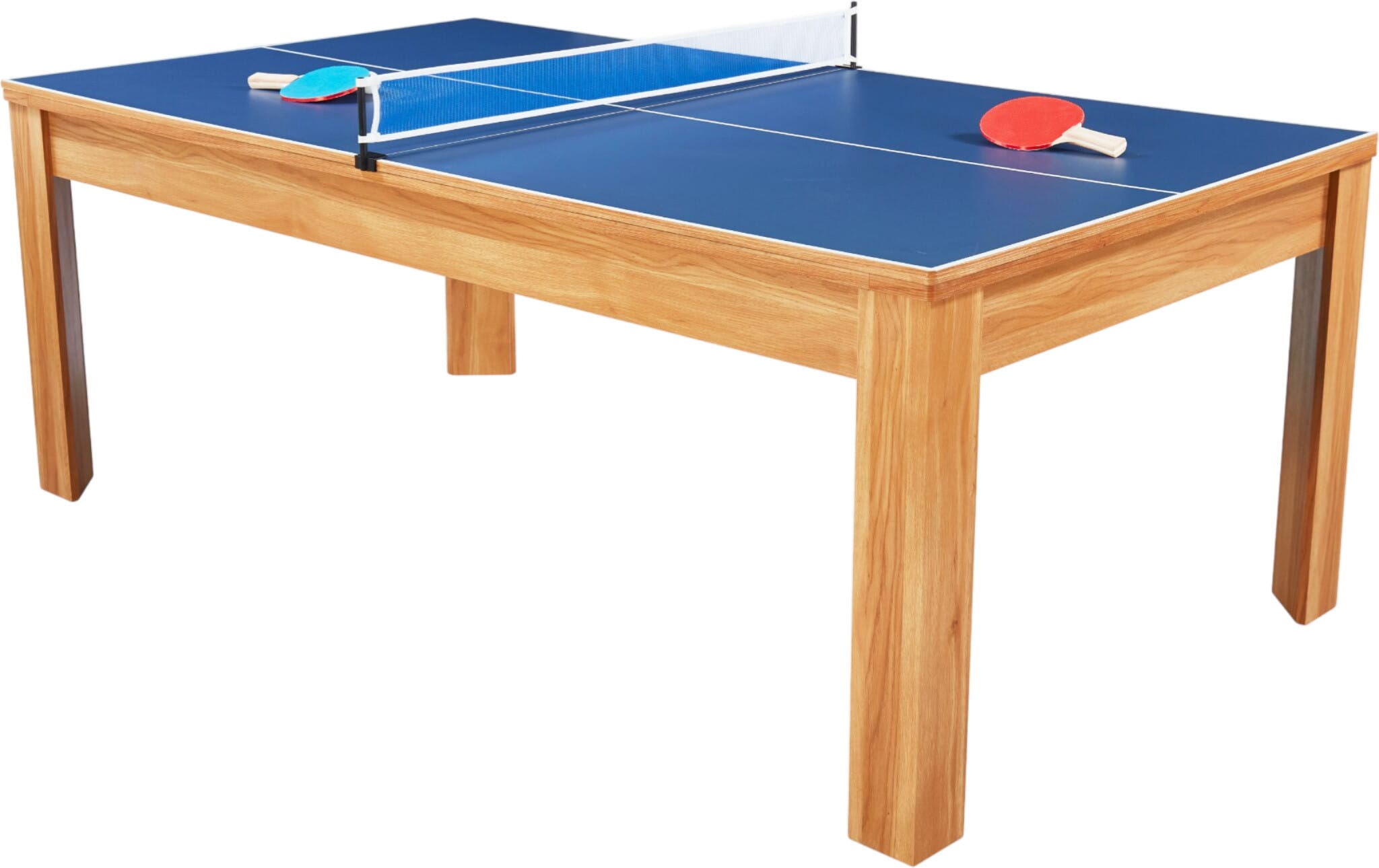 Billard Preggo convertible Bois clair tapis gris