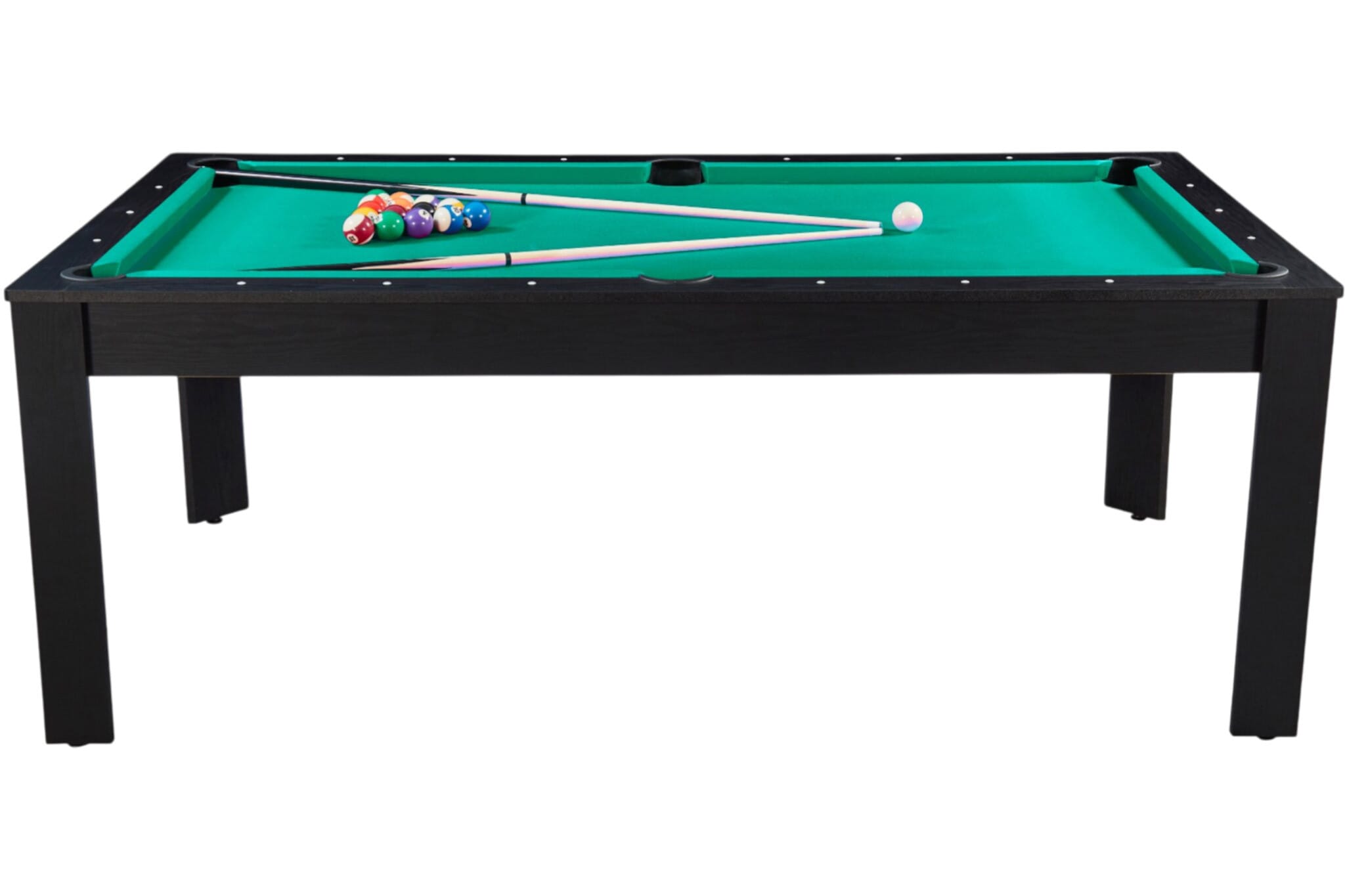 Billard Preggo convertible Noir tapis vert
