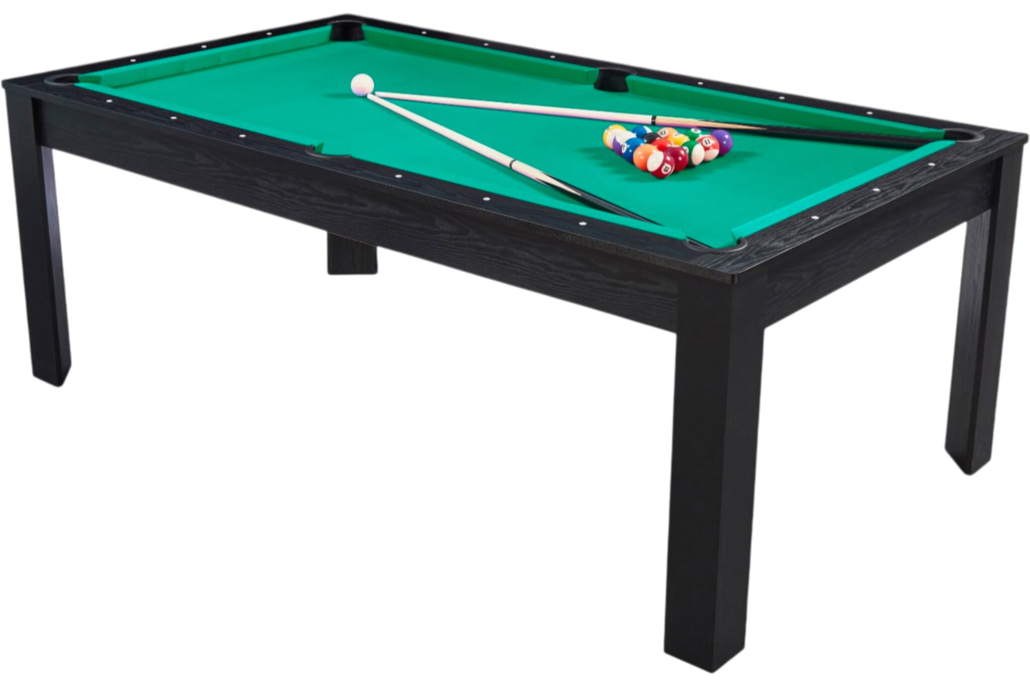 Billard Preggo convertible Noir tapis vert