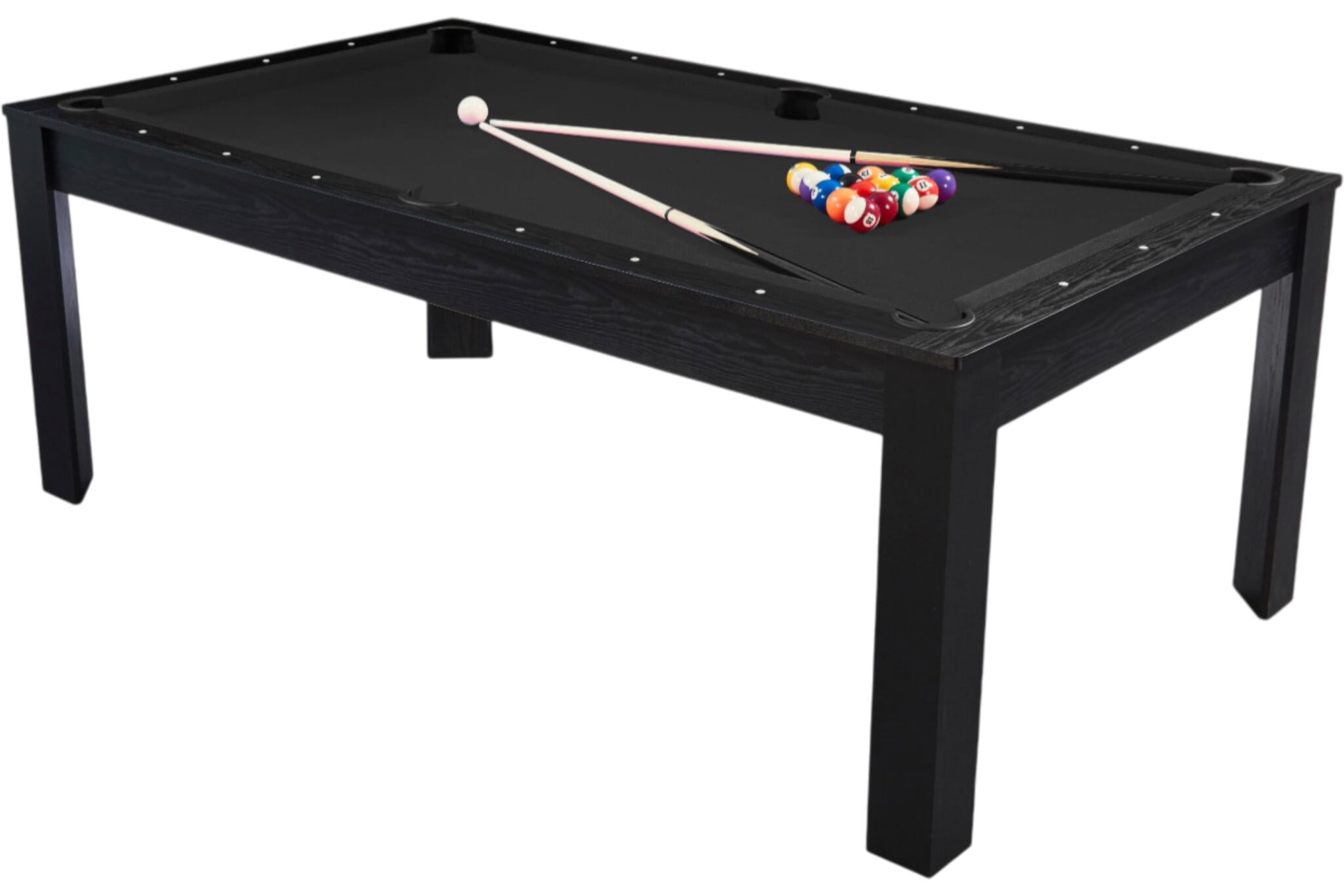 Billard Preggo convertible Noir tapis noir