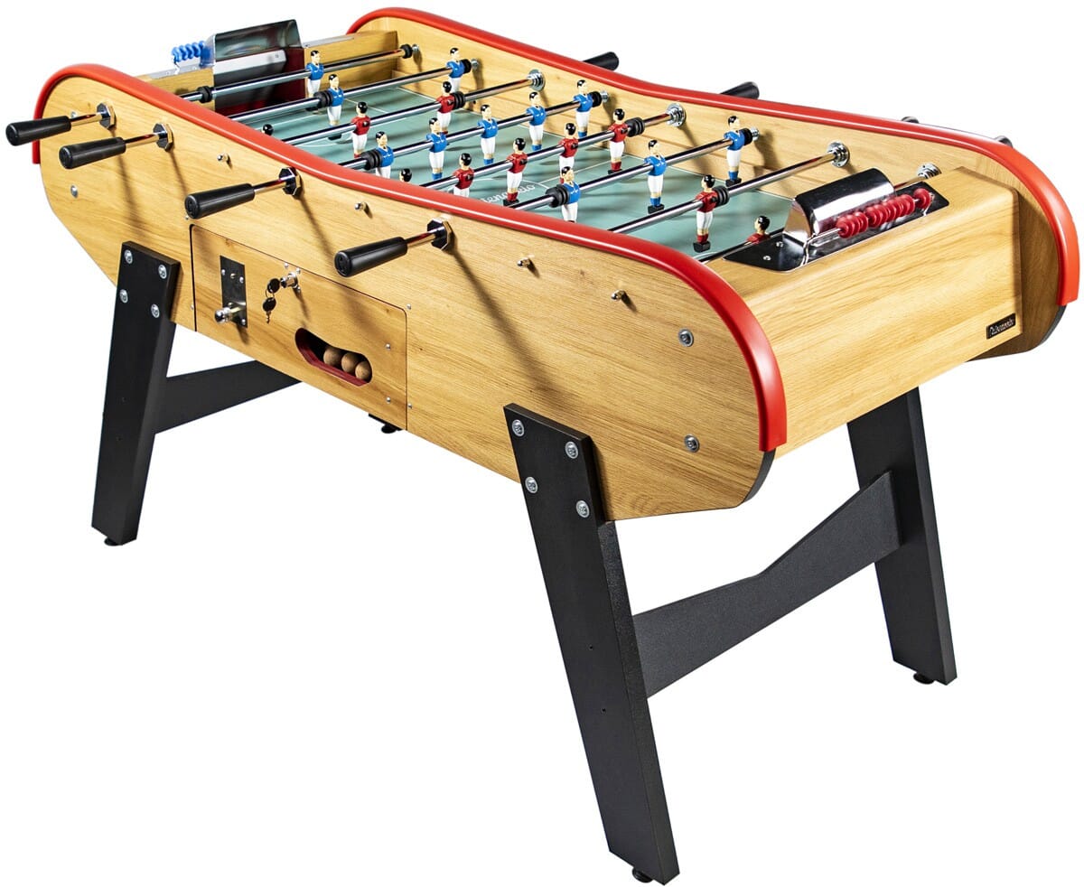 Baby foot avec monnayeur Catenaccio Flex bois clair