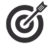 Cible fléchettes