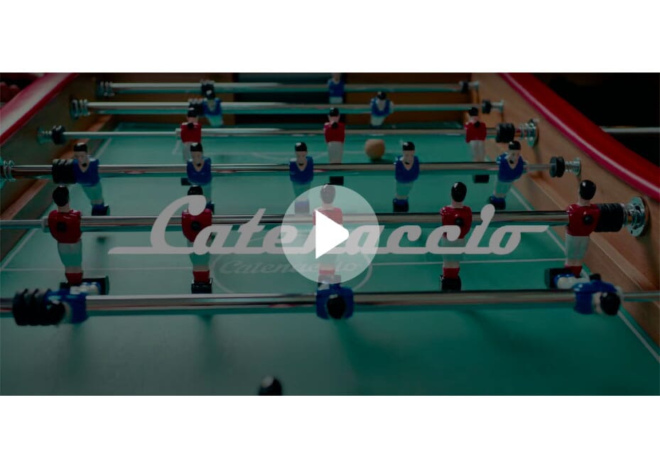 Baby foot Sportivo Design Blanc Catenaccio video